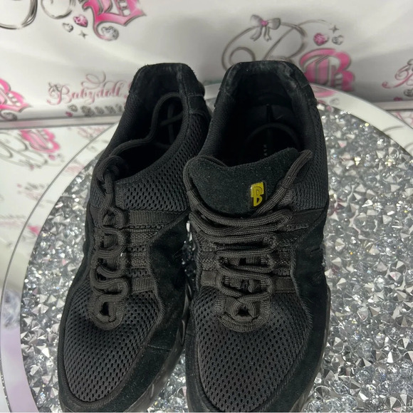 Bloch Boost DRT Dance Sneaker Adult lace up black stretchy dancing shoes - Picture 6 of 9